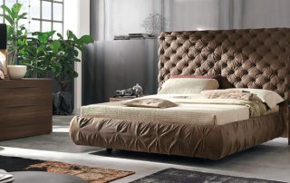 Moderné Spálne Tomasella - chantal-letto-imbottito-
