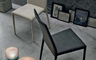 Moderné Stoličky Tomasella - skinny-in-ecopelle