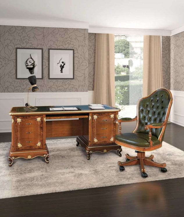 Klasický Kancelársky nábytok Stile Elisa - Art-Deco-art.-3004