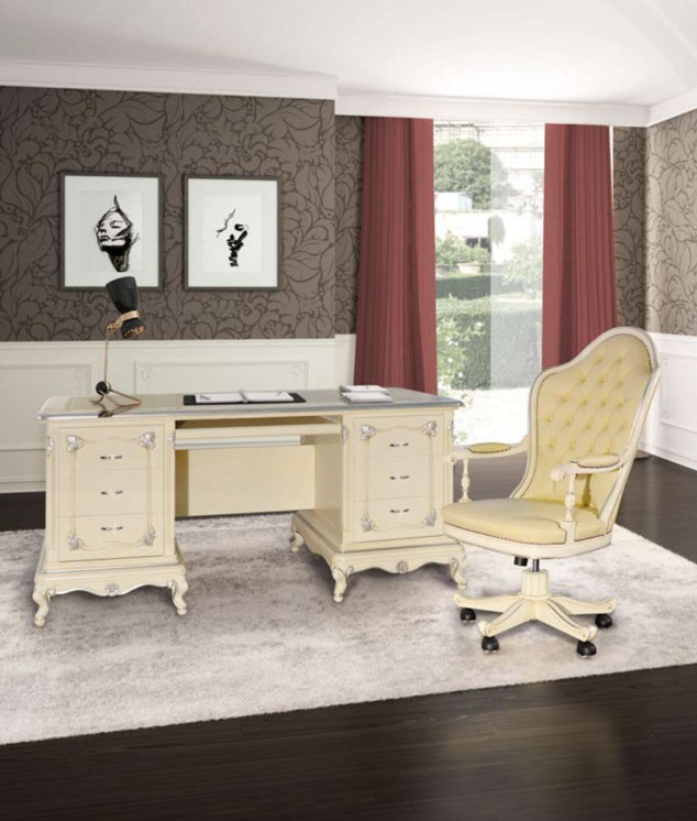 Klasický Kancelársky nábytok Stile Elisa - Art-Deco-art.-3154