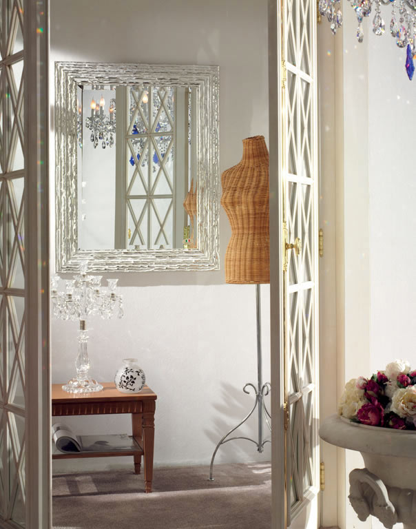 Moderné Zrkadlá Pacini - Bianco-argento