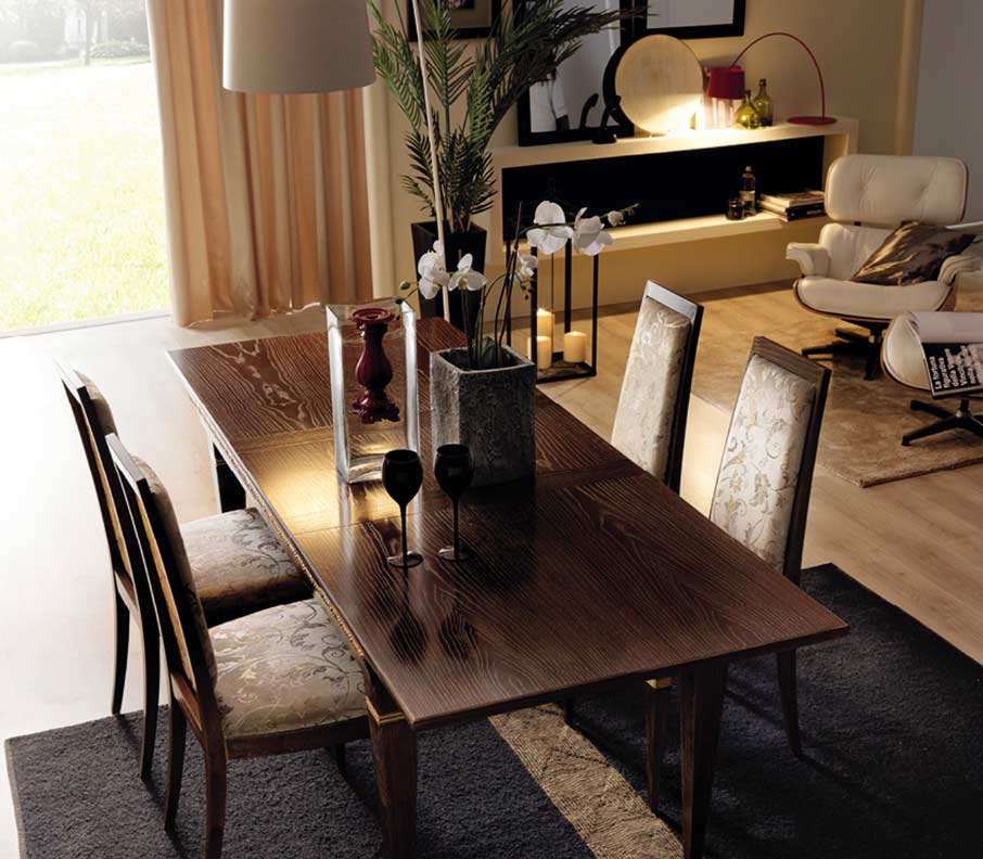 Klasické Stoly GiorgioCasa - Casa-serena-tavolo-rettangolare-allungabile-art.-t61