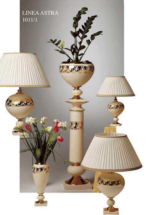 Bytove Doplnky Delta Ceramiche - Vázy, Lampy a Misy astra