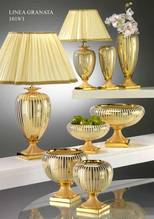 Bytove Doplnky Delta Ceramiche - Vázy, Lampy a Misy granata