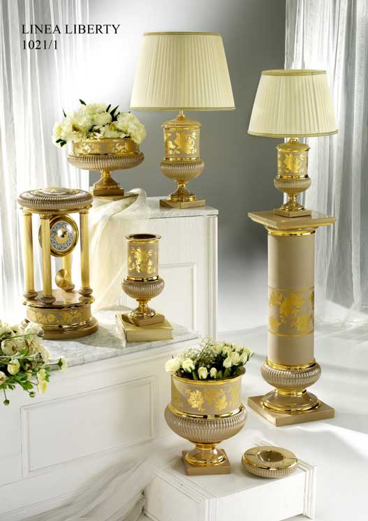 Bytove Doplnky Delta Ceramiche - Vázy, Lampy a Misy liberty