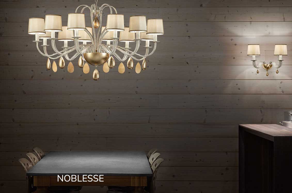 Klasické Lustre Masiero - noblesse