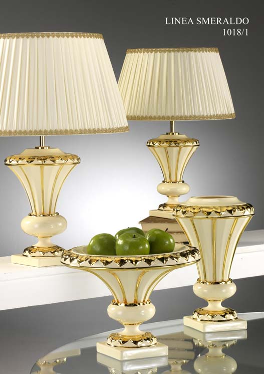 Bytove Doplnky Delta Ceramiche - Vázy, Lampy a Misy smeraldo